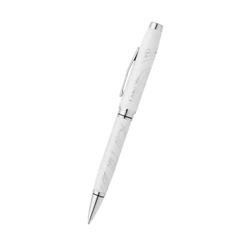 Cross Coventry Zodiac Year of the Snake Pearl White Lacquer with Polished Chrome Appointments Ballpoint Pen
