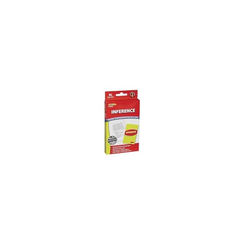 Edupress Reading Comprehension Practice Cards, Inference, Red Level (EP63063) Medium