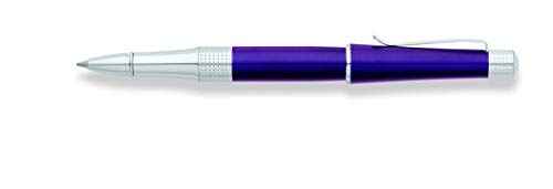 Cross Beverly Refillable Gel Ink Rollerball Pen, Medium Rollerball, Includes Premium Gift Box - Purple Lacquer