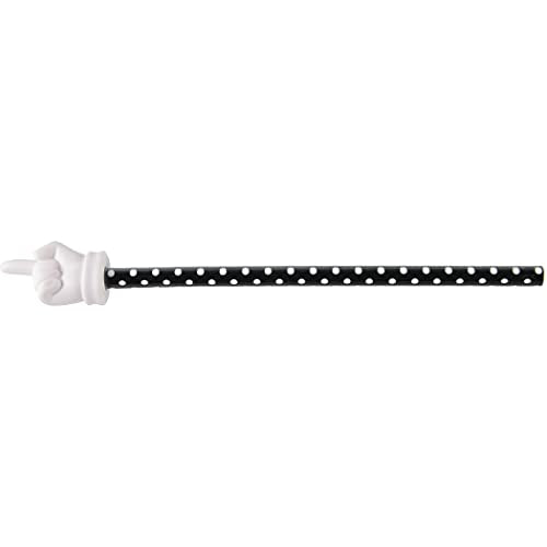 Teacher Created Resources Black Polka Dots Hand Pointer, Pack of 5