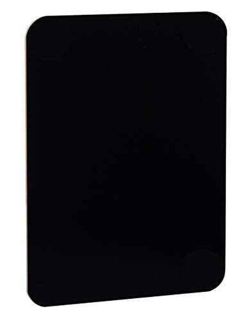 "Flipside Products 40064 Dry Erase Board, 0.125"" Height, 9"" Wide, 12"" Length, Black (Pack of 24)" (A40064)
