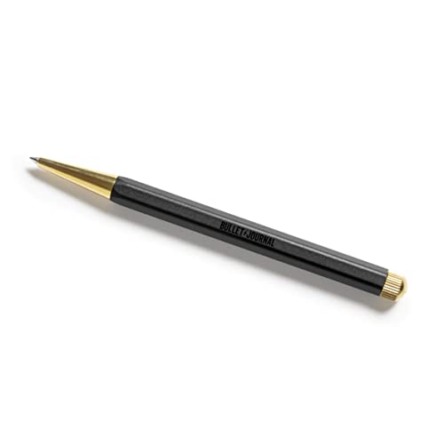 LEUCHTTURM1917 - Official Bullet Journal Writing Pen Special Edition Drehgriffel Built for BuJo - Gel Pen Stylus with Black Ink Included (Black)