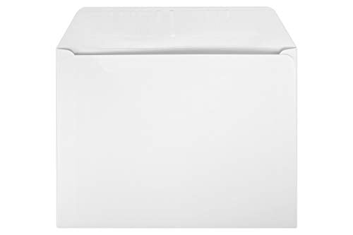 7x10 Booklet Envelopes Bright White 24lb. Pack of 50 for Business & Mailing