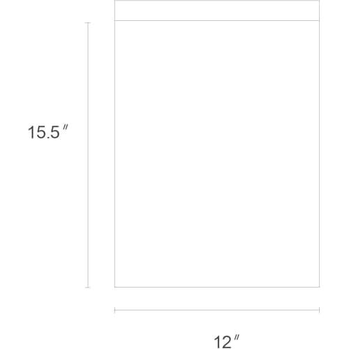 Metronic Poly Mailers 12x15.5 500pcs White Shipping Bags for Clothes Bulk,Self Adhesive Shipping Envelopes for Small Business,Waterproof Mailers Poly Bags for Shipping,Packaging Mailing Bags