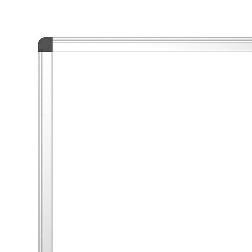 VIZ-PRO Dry Erase Board/Whiteboard, 36 X 24 Inches, Wall Mounted Board for School Office and Home, with 12-Count Markers
