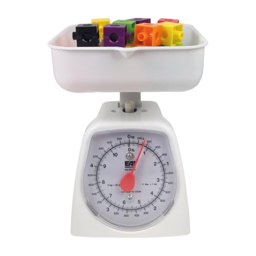 EAI Classroom Scale 5kg/11lb Mechanical Weighing Scale with Removable Pan