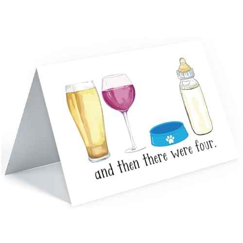 Lovely Baby Shower Card, Funny New Baby Congratulations Card for New Mom Dad Parents