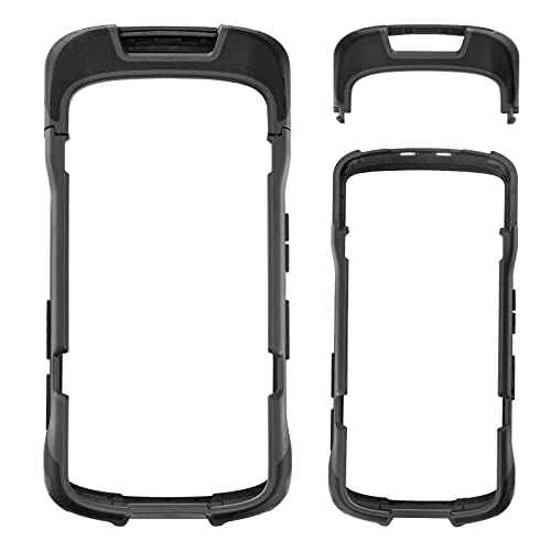 TC53 Protective Cover Bumper Case for Zebra Symbol TC53 TC58 Handheld Barcode Scanner Mobile Terminal, Rugged OEM Case Black