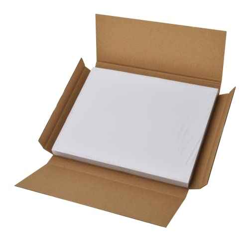 9527 Product Half Sheet Self Adhesive Shipping Labels for Laser & Inkjet Printers White Blank,2 Labels per Sheet (1000 Labels)