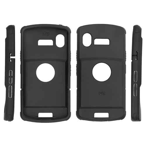 EC50 Protective Cover Rugged Case for Zebra EC50 EC55 Handheld Barcode Scanner Mobile Computer, TPU Rubber Case Black