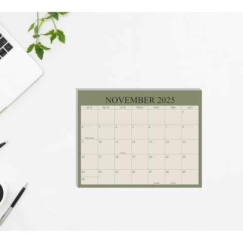 2025-2026 Magnetic Fridge Calendar - November 2025 Until June 2027 - The Perfect Monthly Refrigerator Calendar With Minimal Designs for Organizing, 8.5" x 11", Cyan