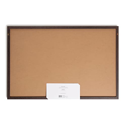 U Brands Dry Erase Calendar White Board with Wooden Style Frame, Office Supplies, 20¡± x 30¡±