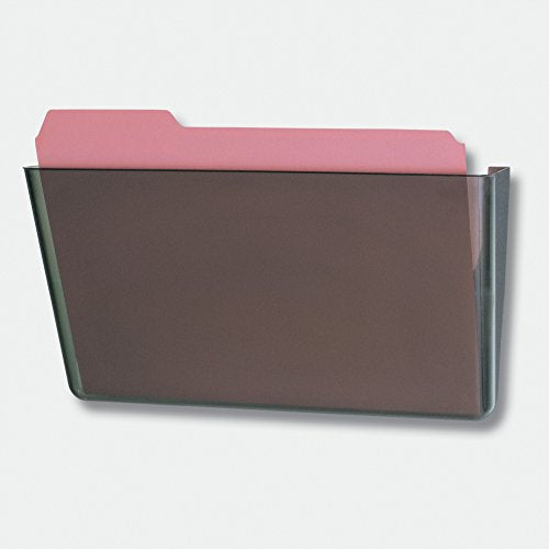 Officemate Letter-Size Wall File Organizer, Wall-Mountable Plastic Document Holder for Office & Home