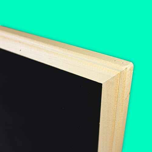 Flipside Products 24" x 36" Wood Framed Black Chalkboard, Large Surface, Wall Decor, Chalkboard Sign, Wall Mount, Menu Board