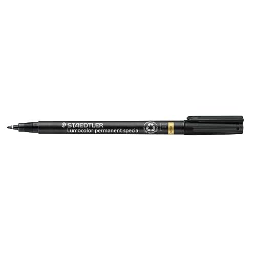 319 F-9 10 STAEDTLER Rumokara This Special Extra-fine Permanent Marker to Write F Black (Japan Import) (319 F-9 VE)