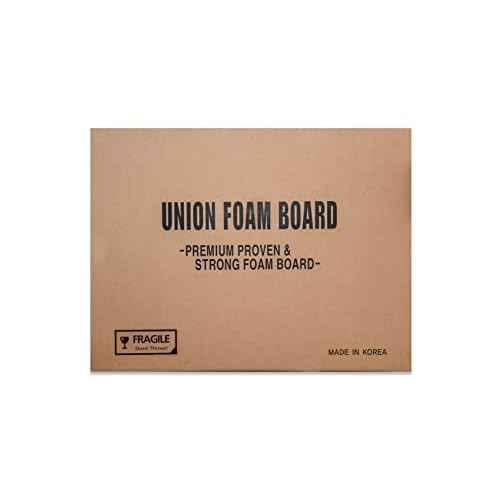 Union Strong Foam Board 24X36 3/16" 10-Pack : Matte Finish High-Density Professional Use, Suitable for Presentations, Signboards, Arts and Crafts, Framing, Display (White, 24 x 36 x 3/16")