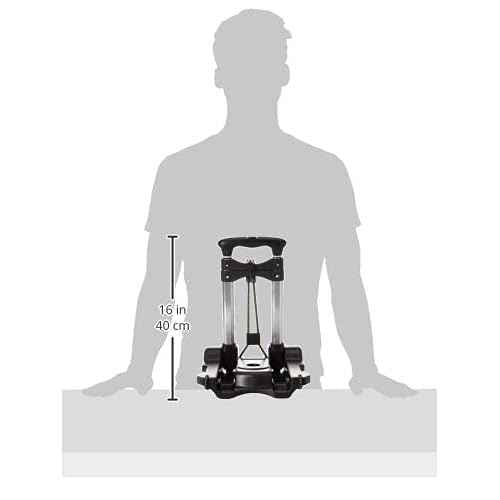 Samsonite Compact Folding Luggage Cart, Black, One Size
