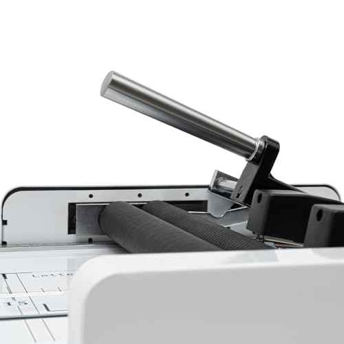 Automatic Booklet Maker Machine, Max 11.7" ¡¿ 16.5" Paper Folding and Binding Machine Book Stapler Saddle Stitch Booklet Folder Stapler Stapling Machine for Homes, Schools, Churches