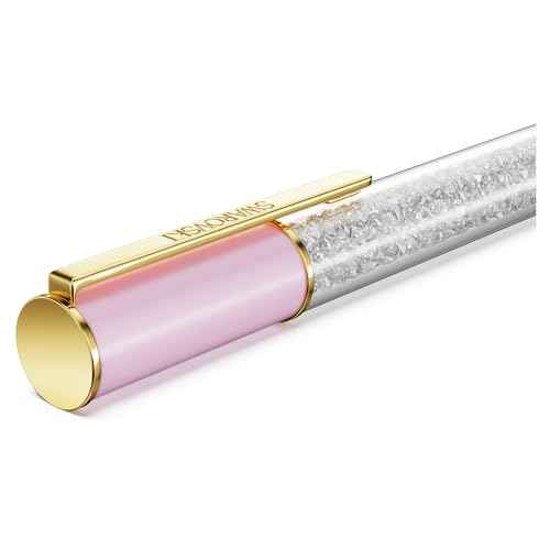 Swarovski Crystalline Lustre Ballpoint Pen, Pink, Gold-Tone Plated
