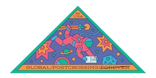 United States Postal Service Postcrossing Global Forever Stamps Sheet of 8 - International First-Class Mail