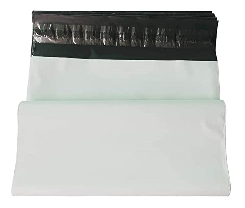 White 17.7 x 22 Inch Self-Sealing Poly Mailers - 10 Pack, Heavy Duty Shipping Bags