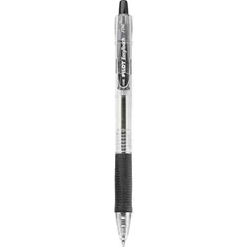 PILOT EasyTouch Refillable & Retractable Ballpoint Pens, Fine Point, Black Ink, 36-Pack Tub (54058)
