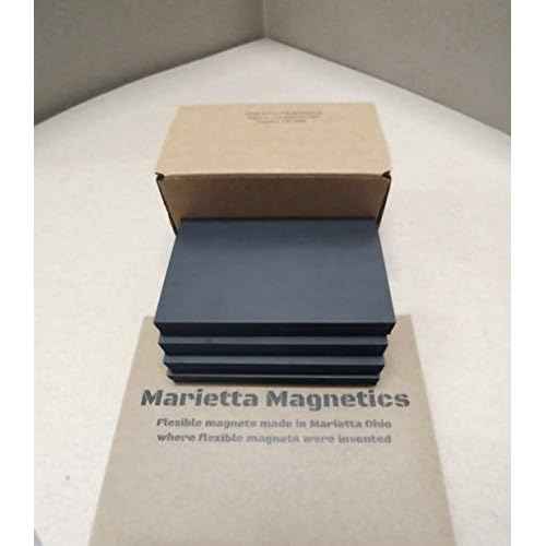 Extra Strong 30 mil- 100 Pack 4" x 6" Plain Magnet Sheets - Marietta Magnetics Brand