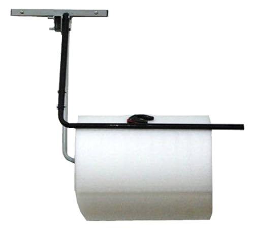 12-Inch Wall-Mount Bubble Wrap & Foam Roll Dispenser with Slide Cutter - USA Made
