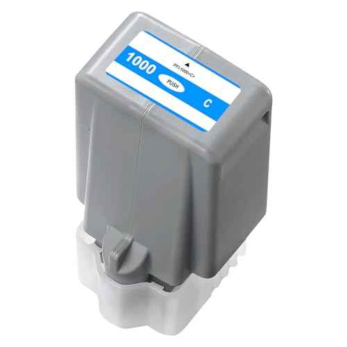 Compatible Ink Cartridge Replacement for Canon PFI-1000 for Canon Image PROGRAF PRO-1000 (Blue Ink)