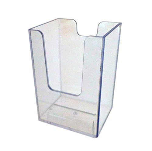 SOURCEONE.ORG Premium Clear Acrylic Single Pocket Vertical Business Card Holder