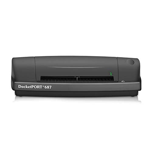 DocketPORT 687 Duplex Card Scanner (DP687) with DocketSCAN Business Card