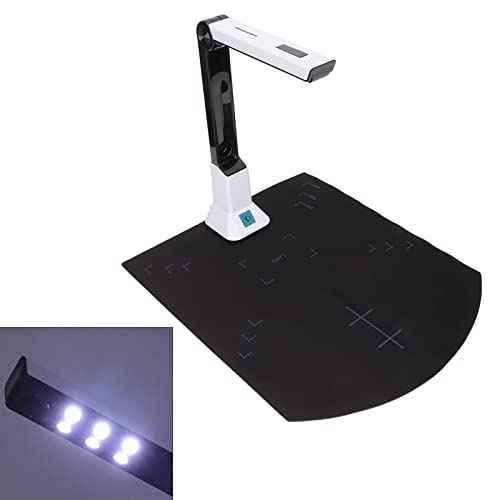 Document Camera 8MP 4K Ultra High Definition USB Document Scanner A4 Auto Focusing for Distance Learning, Video Conferencing, Remote Working, Stop Motion, etc