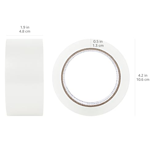Amazon Basics Clear Packing Tape 1.88 x 54.6 Yards - 12 Pack for Shipping & Moving