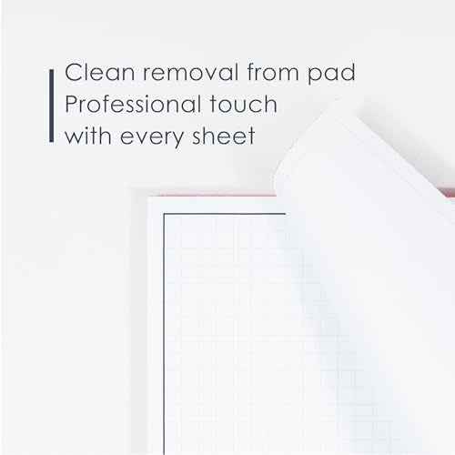 GeekNavy 11" x 17" Quadrille Graph Paper 50 Sheets Landscape - 0.25" 4x4 Square Grid, Blueprint, High Brightness, Border-Outlined, Large Drafting (3-Pack)