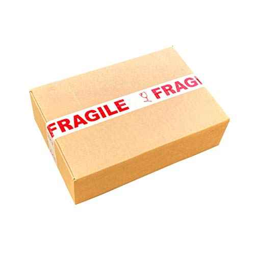 Progo¢ç Fragile Handle with Care Packing Shipping Carton Box Sealing Tape, 2 inch x110 Yards. (12)