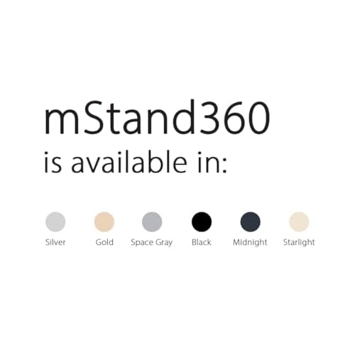 Rain Design 10076 mStand360 Laptop Stand (Black)