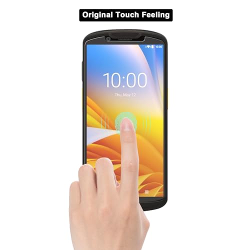 3pcs Tempered Glass Screen Protector for Zebra Symbol TC53 TC58 Handheld Barcode Scanner Mobile Computer, 9H Scratch-Resistant HD Protective Film