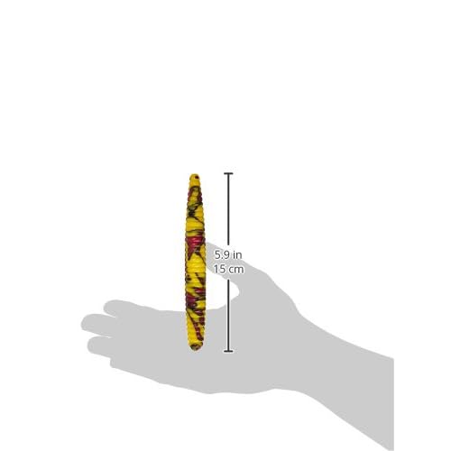 ACME Studios Rings Yellow and Red Roller Ball Pen by Robert & Trix Haussman (P2H04R)