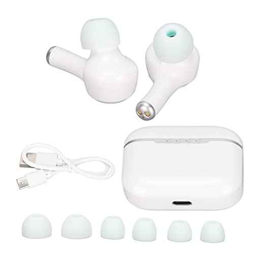 Language Translator Earbuds,Noise Canceling Bluetooth5.3 Translator Device,84 Languages 5 Modes Translator Ear Headset with Charging Box(White)