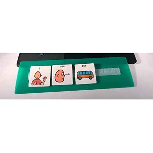 Smile4Autism Small 1.5"x1.5" Loose Visual Picture Cards, Receptive and Expressive Language, Speech Articulation Therapy, ASD, ADD, ADHD, Apraxia, & Stroke Patients. (Cartoon Icons 162 Pcs, Laminate)