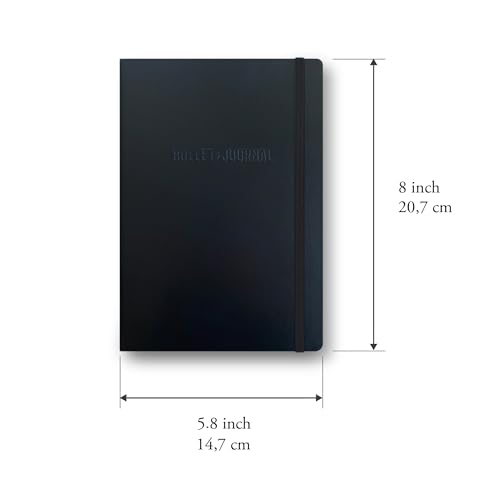 LEUCHTTURM1917 The Official Bullet Journal Edition X - 10th Anniversary Edition - Special Edition Notebook Built for BuJo - BuJo Pocket Guide Included