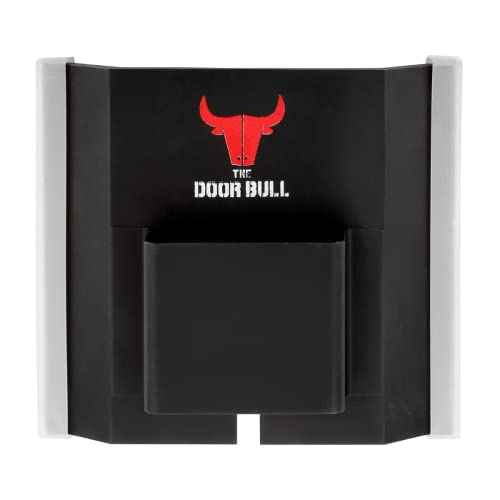Door Barricade | Door Jam Door Stoppers Security Bar Add Extra Security to Your Inward Opening Front Door at Home - an Innovative Solution for Door Security (Matte Black)