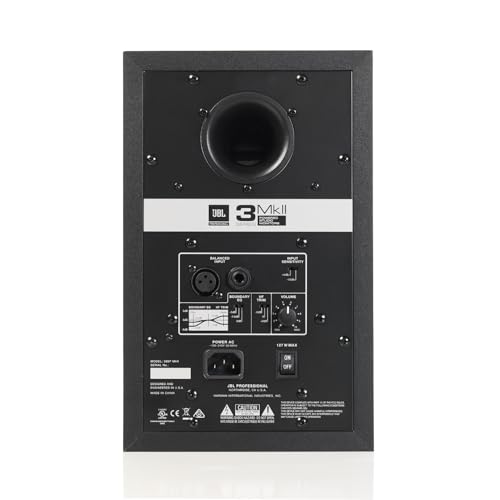 (2) JBL 305P MkII 5" 2-Way Active Powered Studio Reference Monitors Speakers