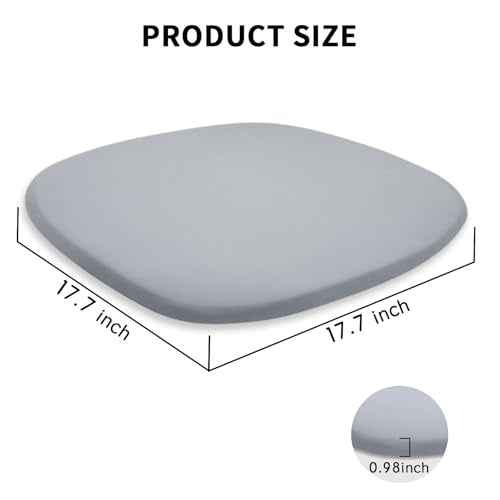 Latex Seat Cushion for Herman Miller Aeron Chair, Natural Latex Ergonomic Office Chair Pad, Fits Mineral Color