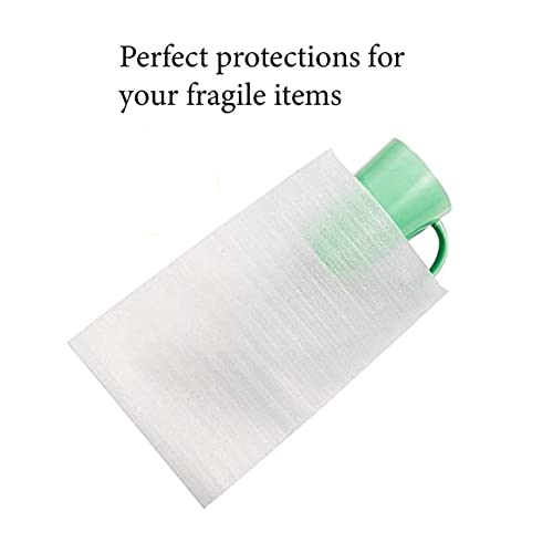 ALIN 50 Pack Thickened Foam Pouches 7.5x12 Inch, Reusable Bubble Wrap
