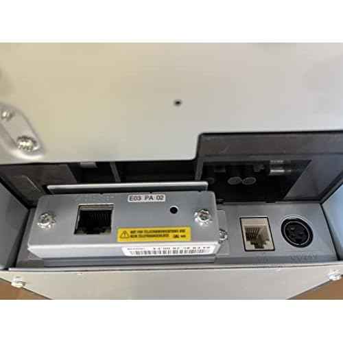 Epson TM-U220B Dot Matrix Compact POS Impact Receipt and Kitchen Label Printer - DK Port and Ethernet Connectivity - Print Speeds up to 6.0 lps, 4 Lines Per Second, Auto-Cutter, DAODYANG