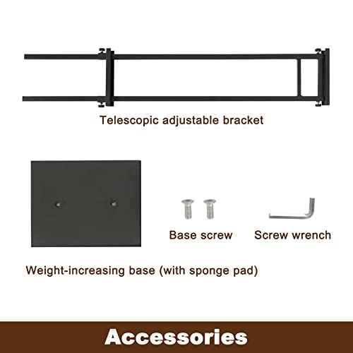 Black Pedestal Poster Sign Stand for Display, Adjustable Height Up to 80 Inchs, Heavy Duty Banner Double Sided Sign Holder for Board & Foam