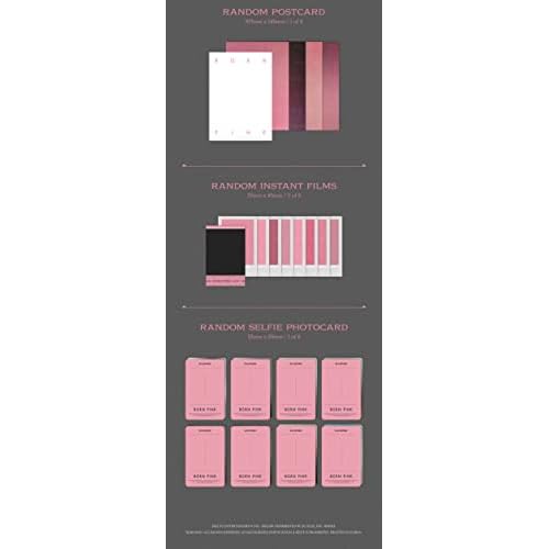 BLACK PINK : BORNPINK - BOX SET (PINK Version) 2nd Album CD+Postcard+Photobook+Envelope+Accordian Lyrics Paper+Large Photocard+Selfie Photocard+Instant Films