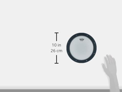 Remo RT-0008-00 8" Gray Tunable Practice Pad with Ambassador Coated Drumhead