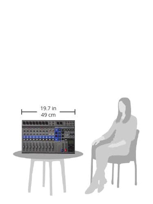 Zoom L-12 -Channel Mixer - Powered